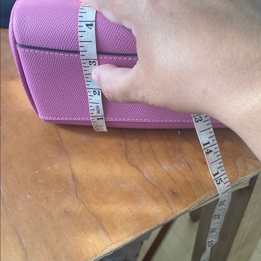 Coach Purple-Pink Mini Satchel with Gold Hardware - Picture 16 of 17